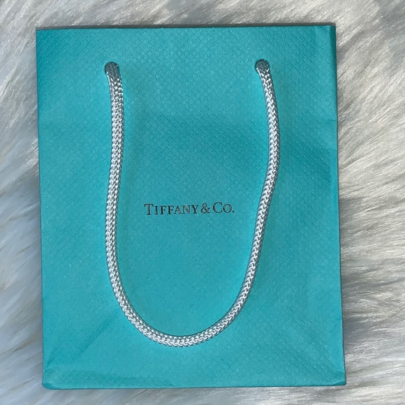 Authentic Tiffany & Co. Gift Bag 6" x 5" x 3" - Picture 6 of 8